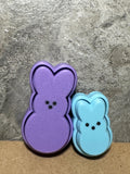 Easter bunny fidget clicker toy keychain. ASMR ADHD autism stim fidget.