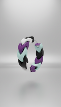 3D-Printed Matte Hoop Earrings
