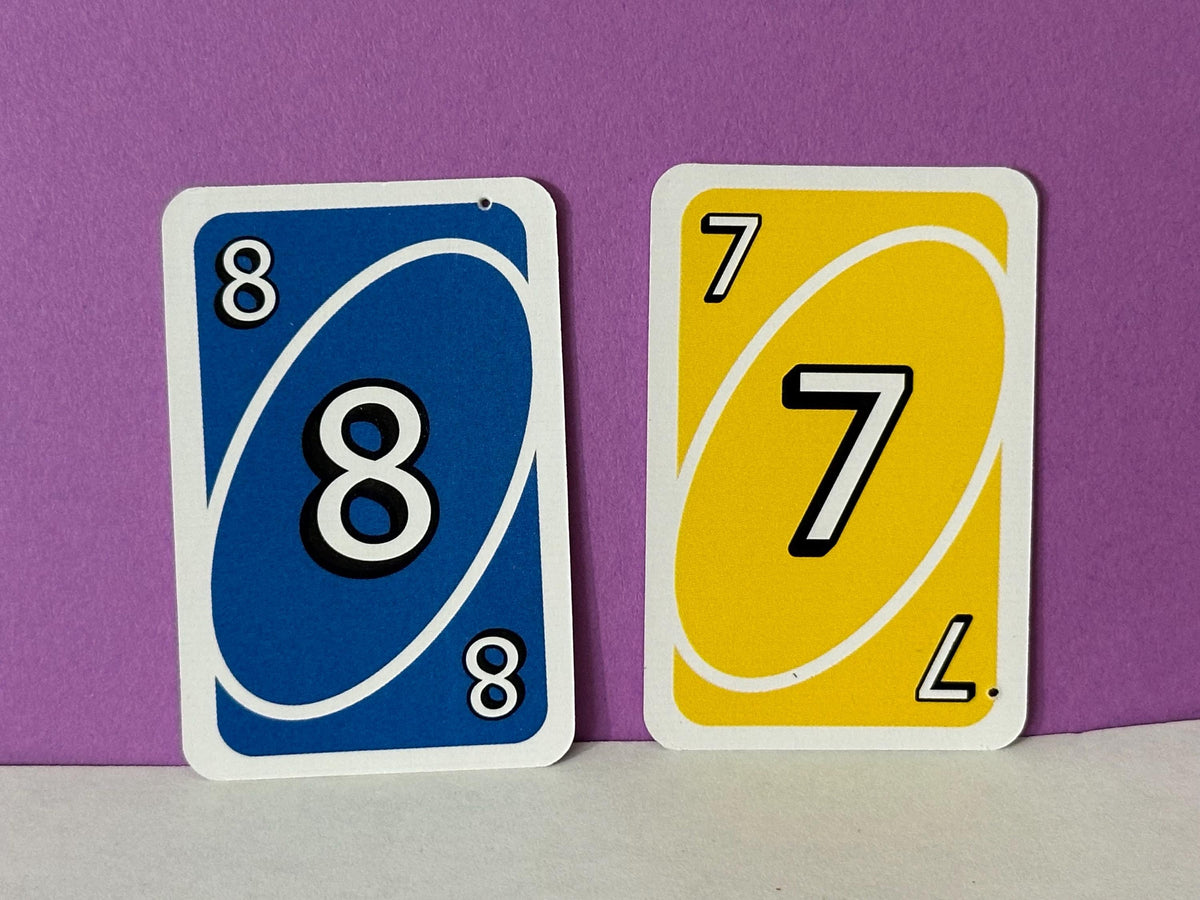Uno Wild Card Earrings: Quirky Miniature Card Game Jewelry, LBTQIA statement piece